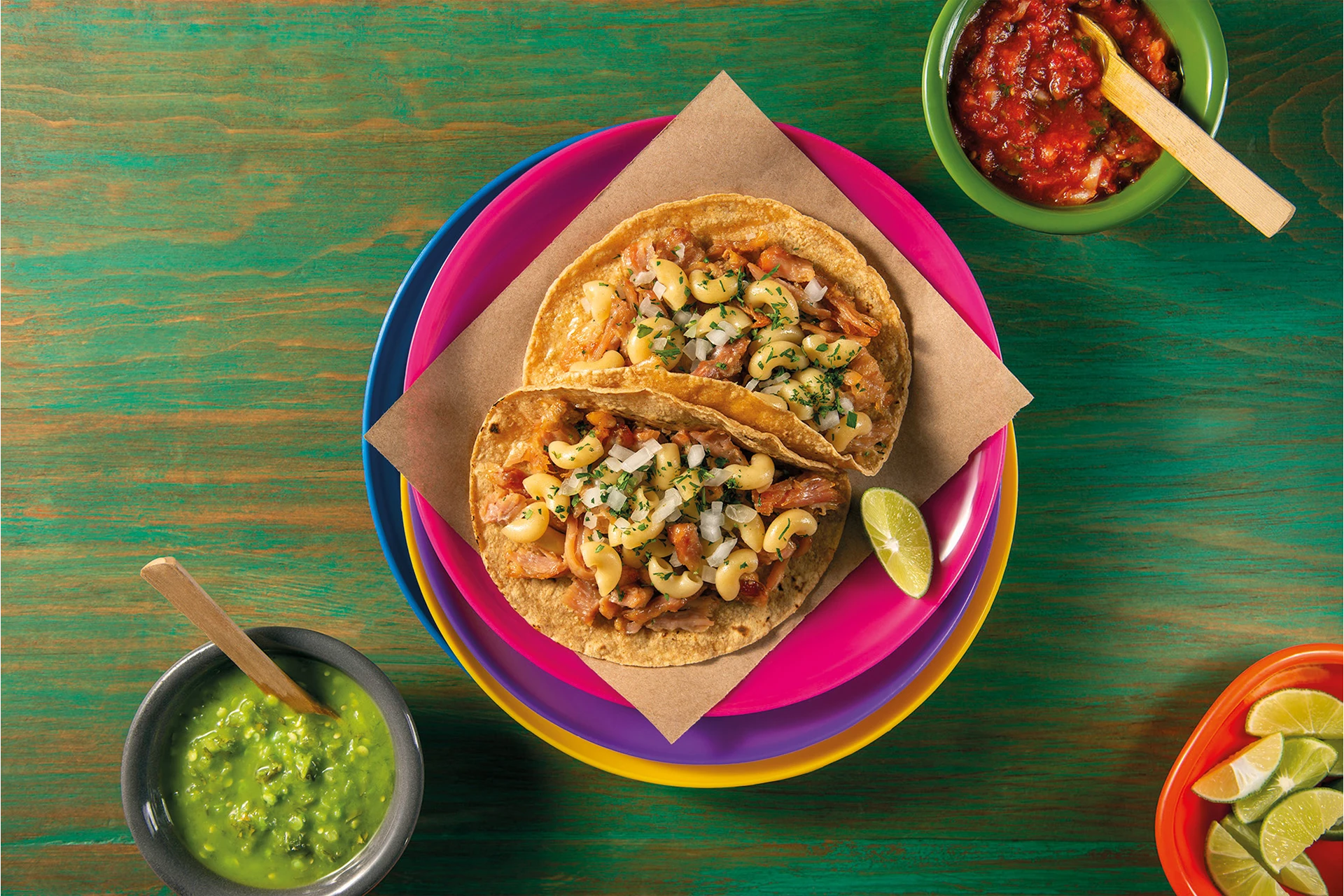 Pastaco de Cazón con Pico de Gallo